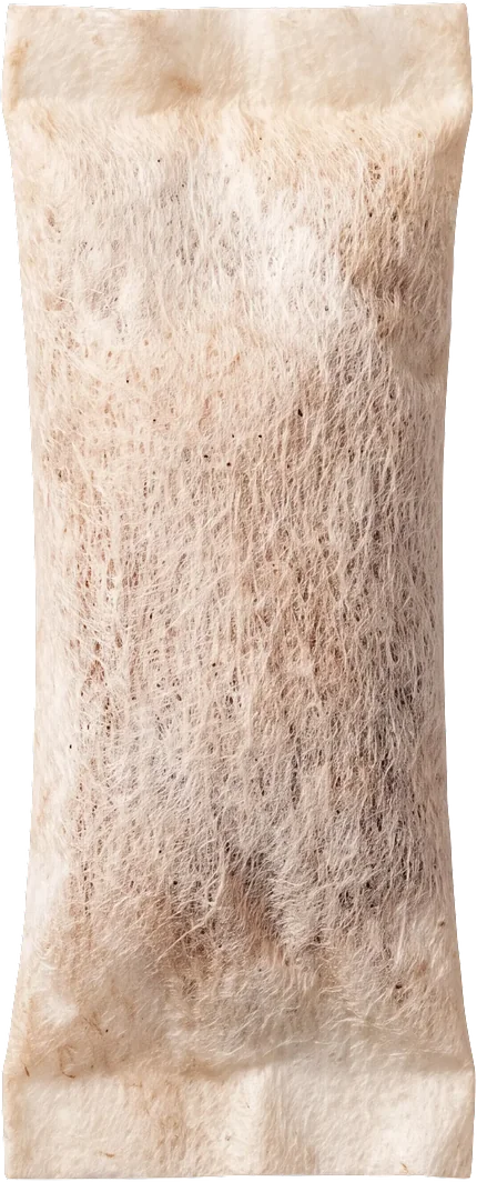 A single WAVE pouch, slim white format.
